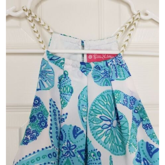 Lilly Pulitzer Target Extra Small XS Sanddollar Tank Top Blouse Shirt - Picture 2 of 6